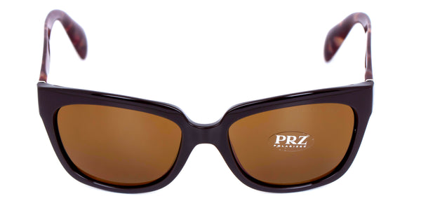 Prada PR07PS-DH05Y1-56 Women's Tortoise Polar Brown Polarized Lens Sunglasses