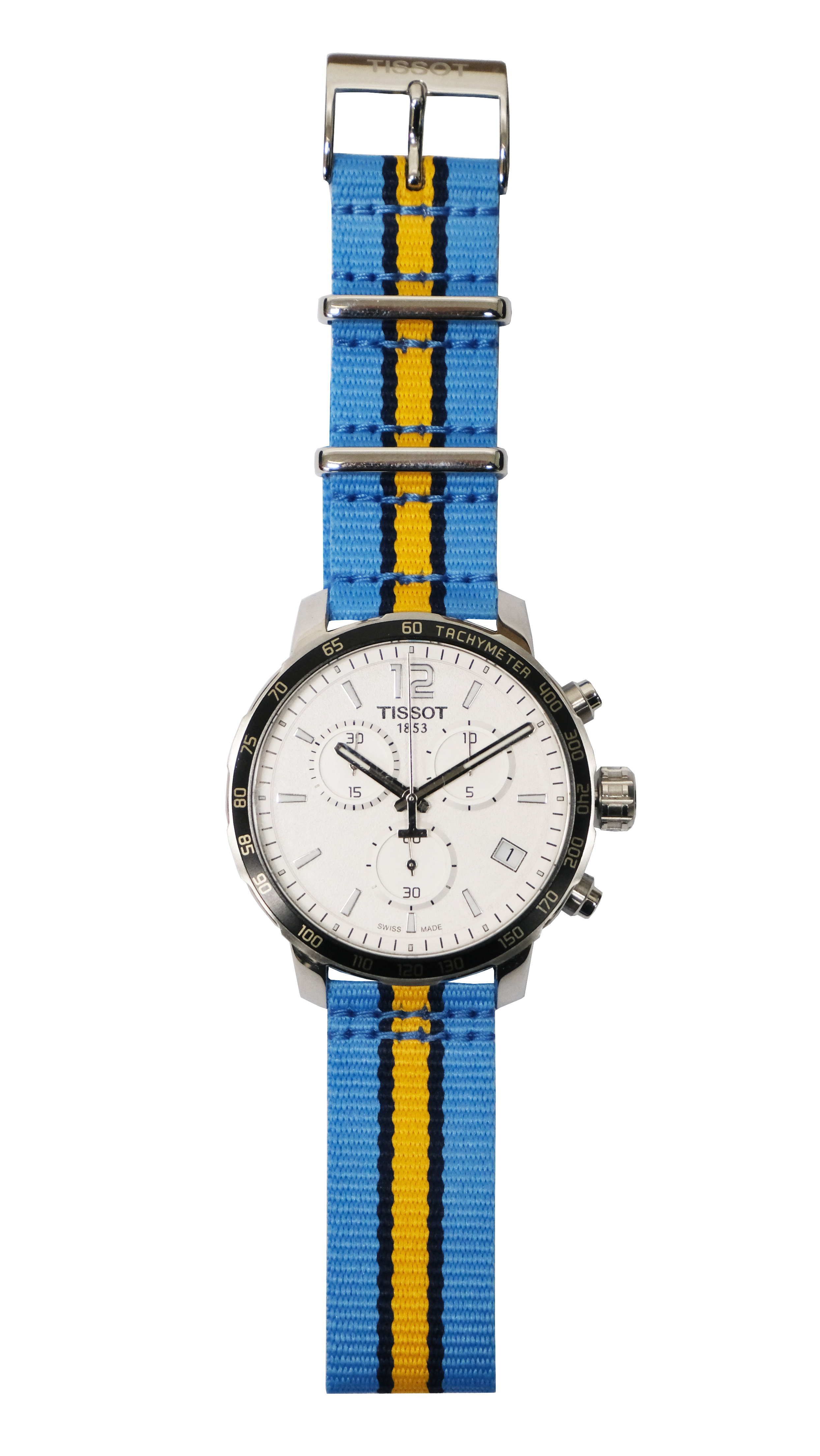 Tissot men's t0954171104700 quickster hotsell blue watch