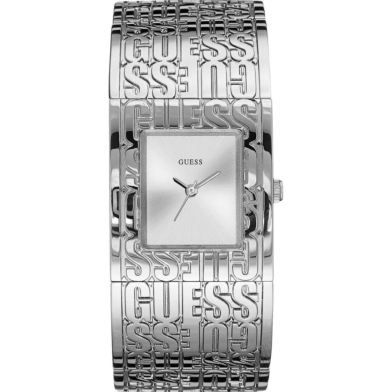 Guess W0577L1 Women s 30mm G Link White Dial Stainless Steel