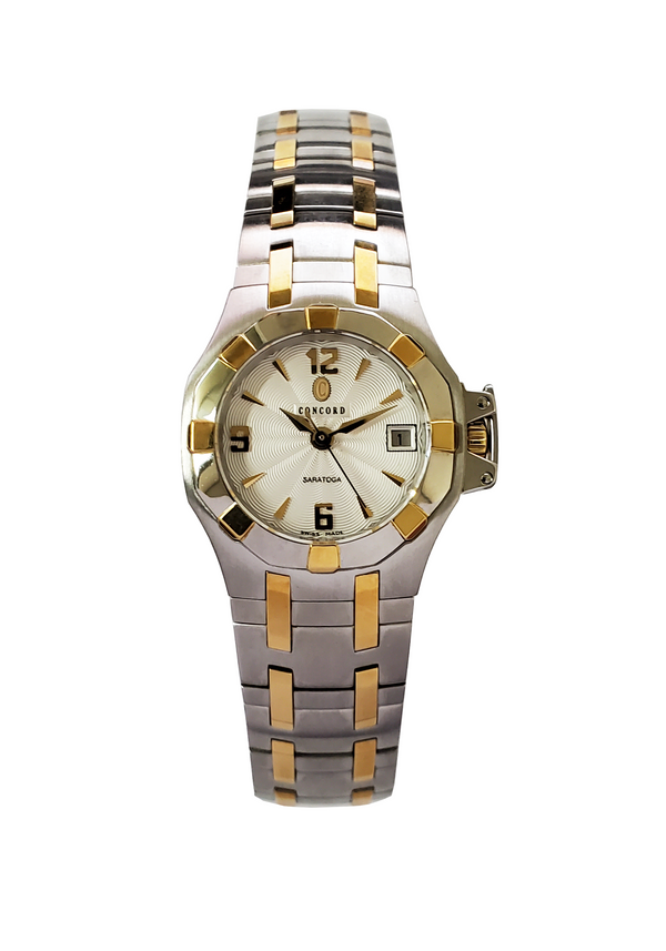 Concord 0310564 Women's 26mm Two-Tone Silver & Gold Stainless Steel Quartz Watch