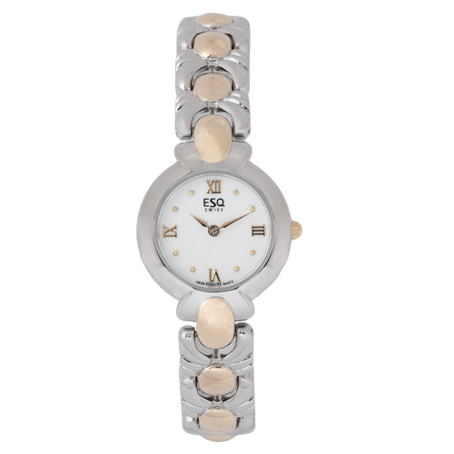 ESQ 07100547 Women's Two-Tone Silver Gold Stainless Steel Watch