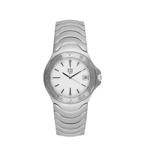 ESQ 07300735 Unisex 36mm Silver Stainless Steel White Dial Quartz Watch