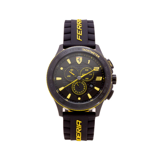 Ferrari 0830139 Scuderia Men's 48mm Chronograph Tachymeter Quartz Watch