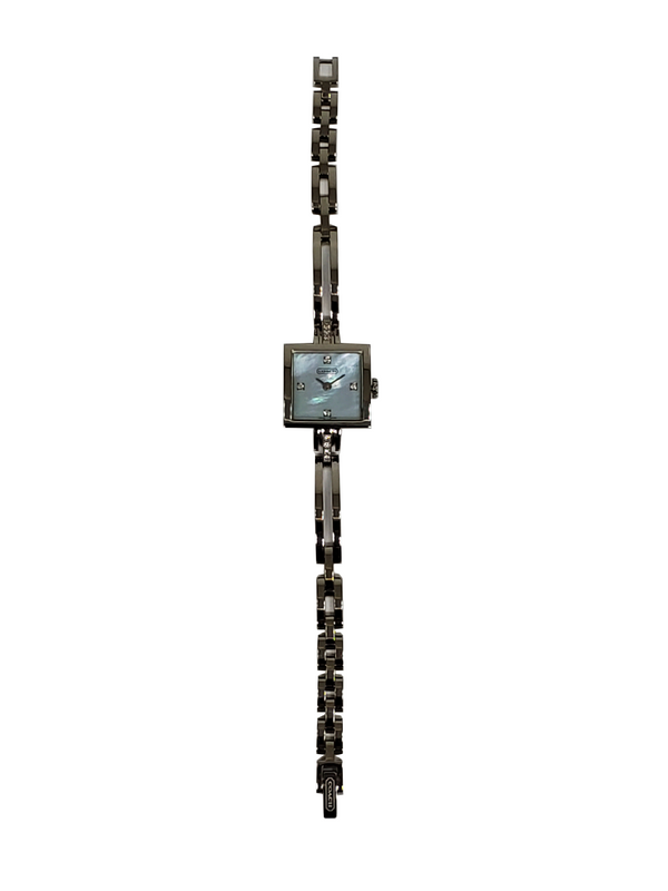 Coach 14500449 Women's 28mm Mother of Pearl Silver Stainless Steel Quartz Watch