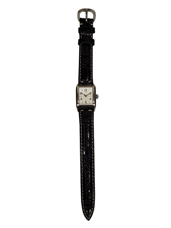 Coach 14500471 Women's 28mm Black Leather Silver Stainless Steel Quartz Watch