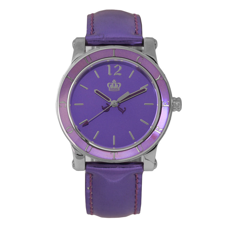 Juicy Couture 1900840 HRH Women's 38mm Glossy Purple Quartz Watch