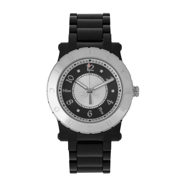 Juicy Couture 1900845 HRH Women's 38mm Black Stainless Steel Quartz Watch