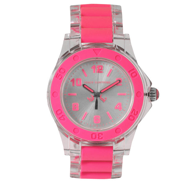 Juicy Couture 1900867 Rich Girl Women's 41mm Pink Mineral Glass Quartz Watch