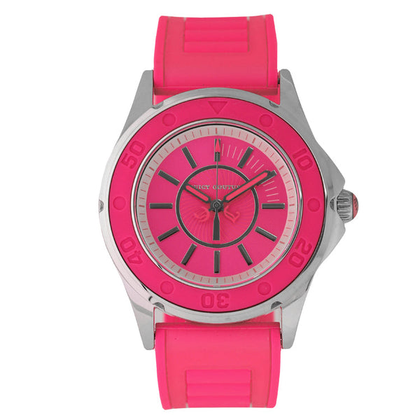 Juicy Couture 1900872 Rich Girl Women's 36mm Pink Jelly Quartz Watch