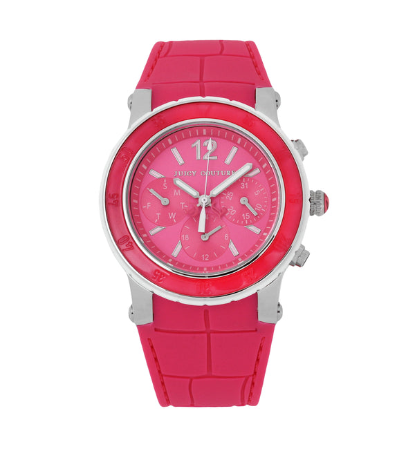 Juicy Couture 1900897 HRH Pink Dragon Fruit Women's 37mm Chronograph Watch