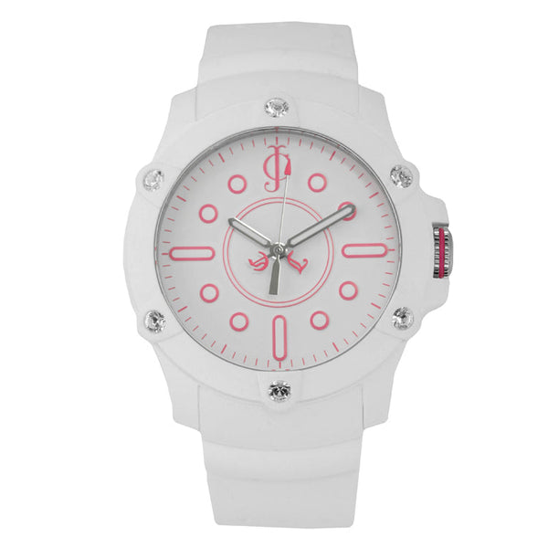 Juicy Couture 1900904 Surfside Women's 41mm White Silicone Strap Quartz Watch