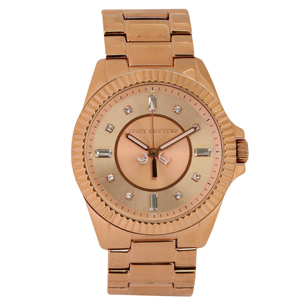 Juicy Couture 1900927 Stella Women's 40mm Rose Gold Stainless Steel Quartz Watch