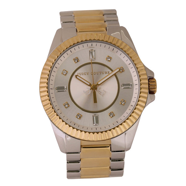 Juicy Couture 1900928 Stella Women's 40mm Silver Gold Steel Quartz Watch