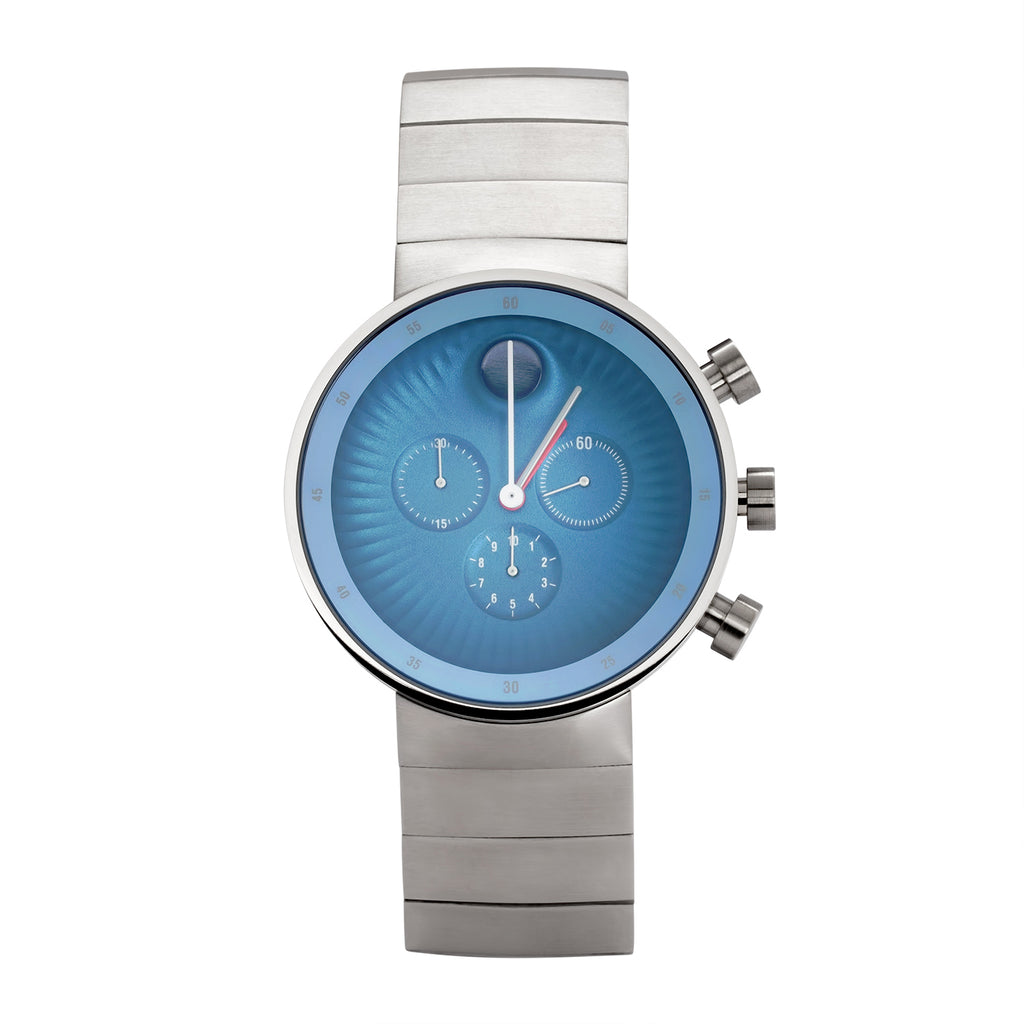 Movado edge foul silver