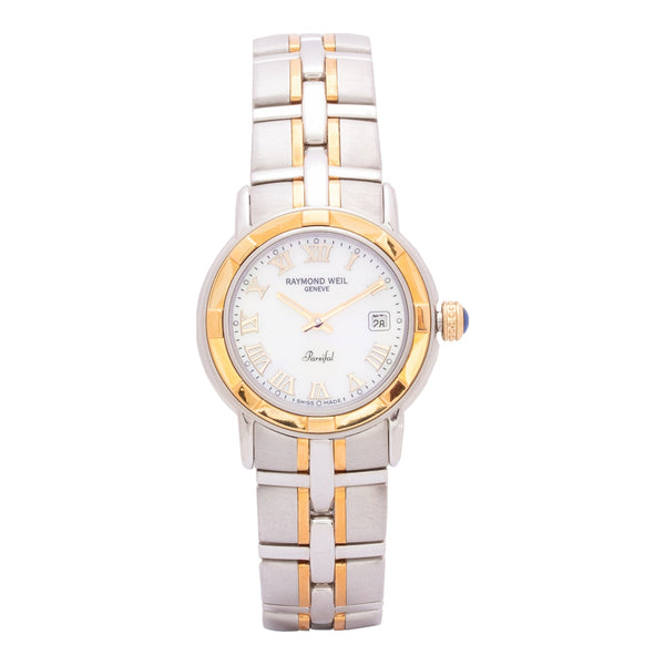 Raymond Weil Parsifal 9440-STG-00908 Women's 28mm Gold Silver Watch