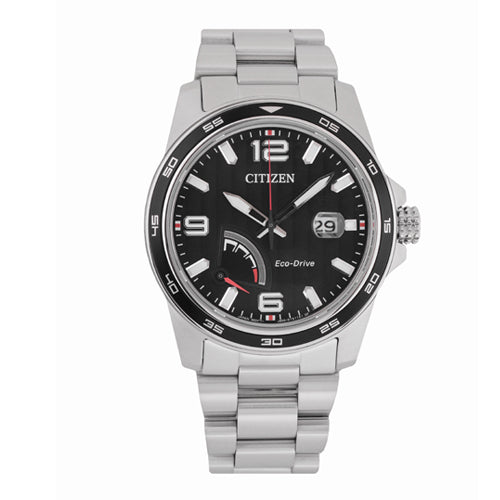 Citizen AW7030-57E PRT Men's 42mm Stainless Steel Black Dial Watch