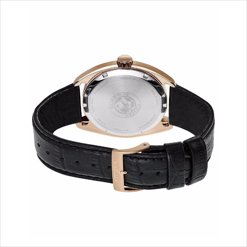 Citizen Paradex BU4013 07H Men s 44mm Black Leather Eco Drive