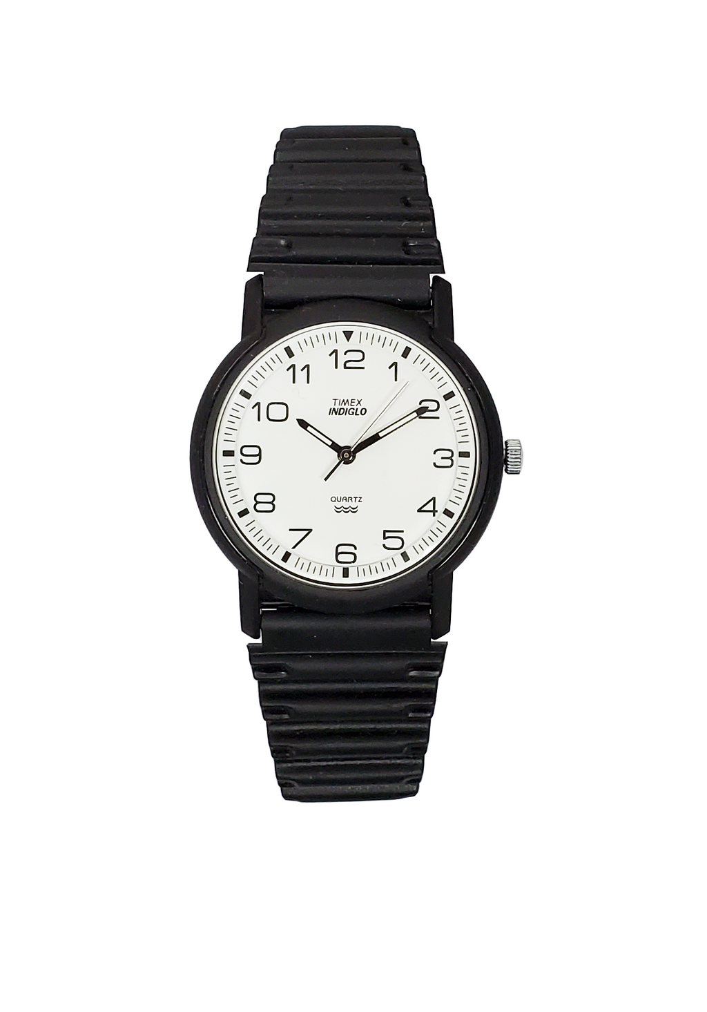 Timex hot sale indiglo black