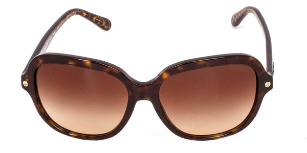 Coach HC8192-539413-56 Women's 56mm Tortoise Square Gradient Sunglasses