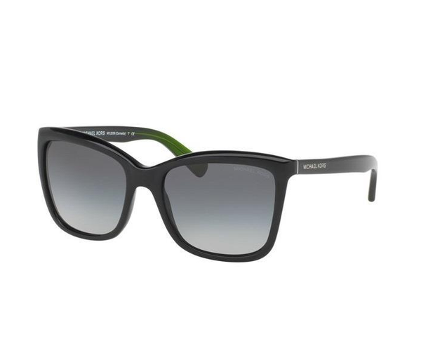 Michael Kors Cornelia MK2039F-321611-55 Black Dark Grey Gradient Sunglasses