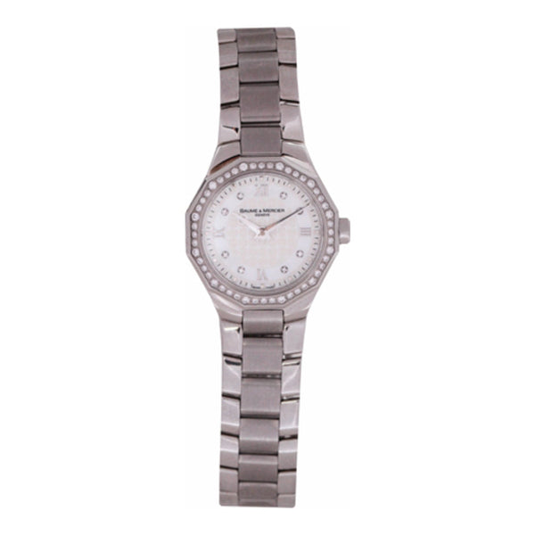 Baume & Mercier MOA08522 Riviera Women's 22mm Mother of Pearl Diamond Watch