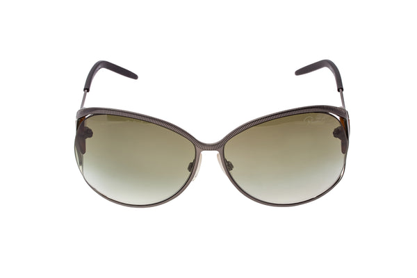 Roberto Cavalli Fresia RC 574S 08F Women's 63mm Brown Round Gradient Sunglasses