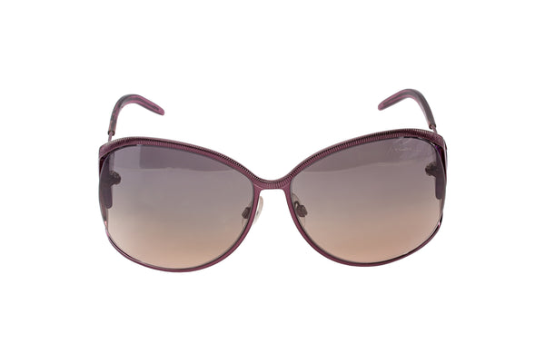 Roberto Cavalli Fresia RC 574S 81B Women's 63mm Purple Round Gradient Sunglasses