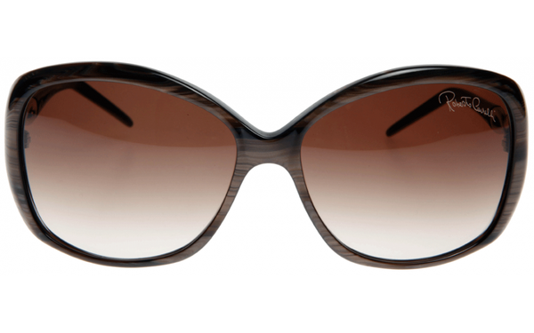 Roberto Cavalli Gardenia RC 520S 48F Women's Brown Square Gradient Sunglasses