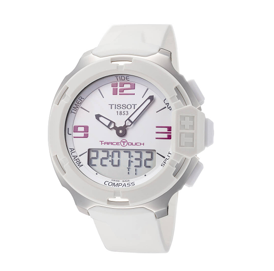 Tissot T-Race T0814201701700 Unisex 42mm Digital White Watch