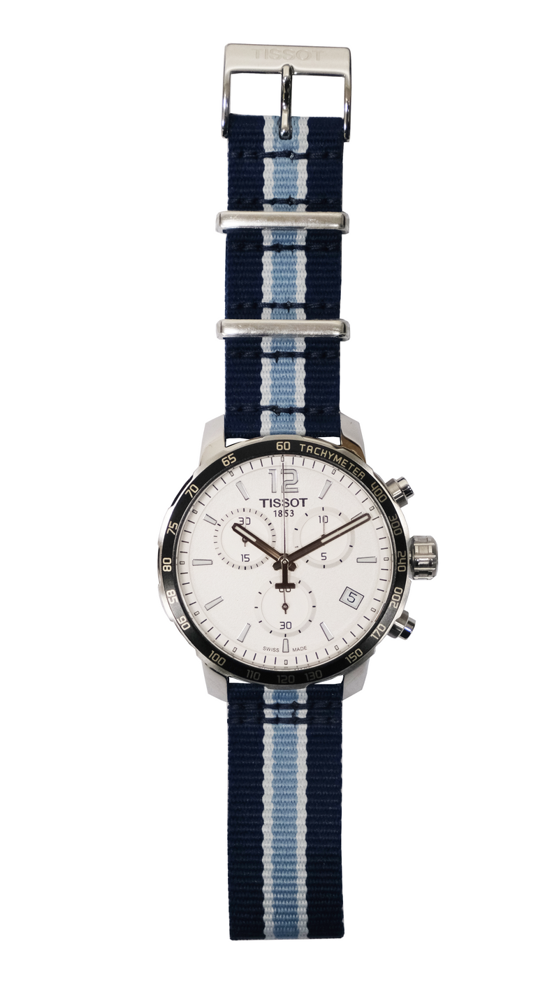 Tissot quickster chronograph blue deals