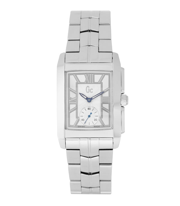 Guess Collection X65001L1 Men's 40mm Silver Stainless Steel Quartz Watch