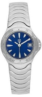 ESQ 07100734 Women's 27mm Silver Stainless Steel Blue Dial Quartz Watch