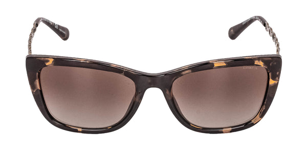 Coach HC8257U-512013-55 Women's 55mm Cat Eye Tortoise Gradient Sunglasses