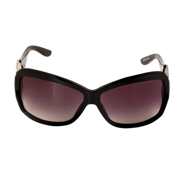Just Cavalli JC 209S 018 01B Women's Purple Black Square Gradient Sunglasses
