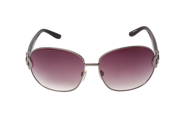 Just Cavalli JC 273S 486 01Z Women's Purple Silver Square Gradient Sunglasses